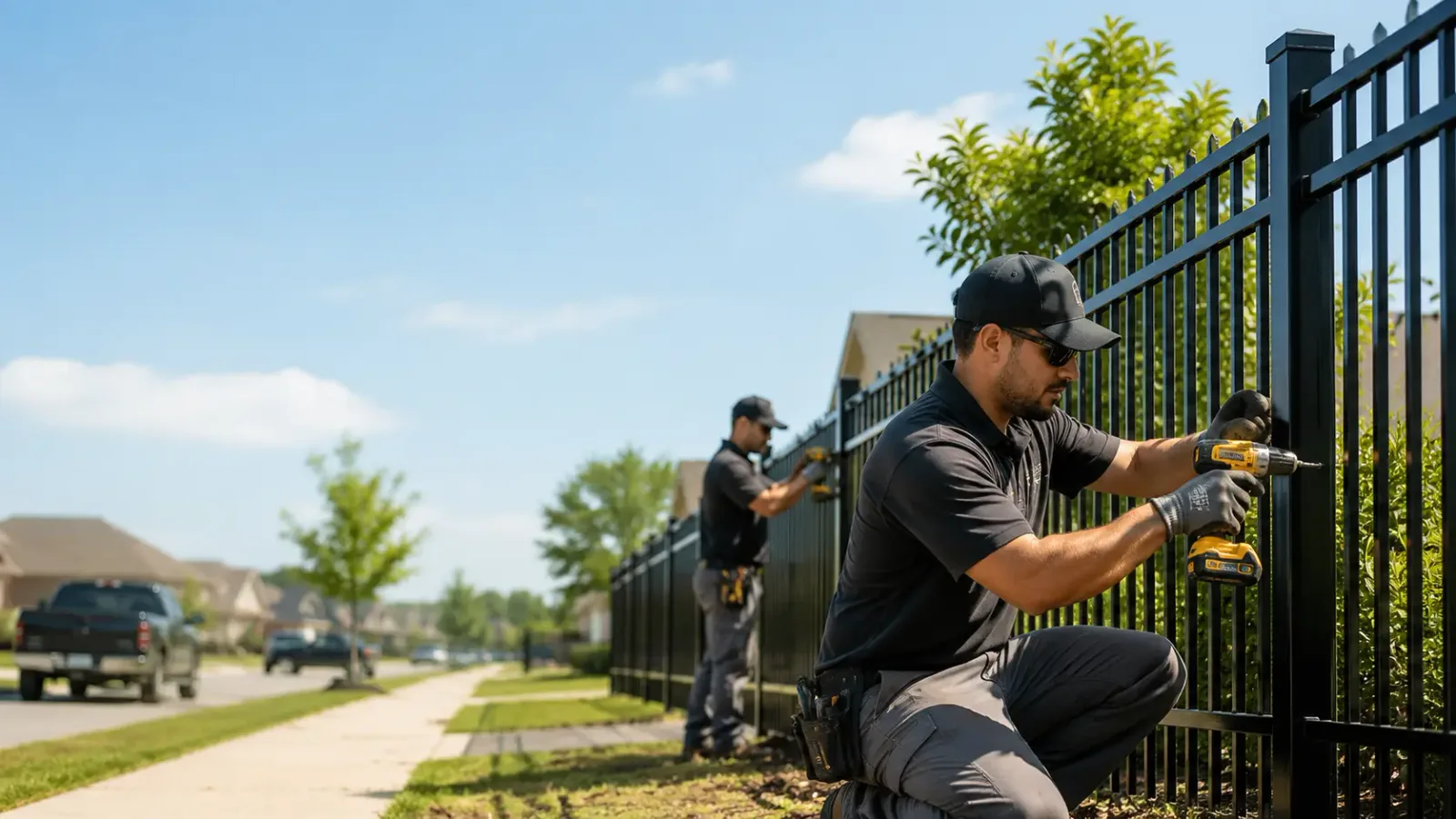 Metal Fence Installation in Riverbank, CA